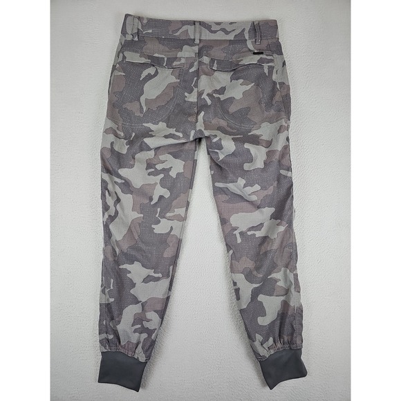 Prana Cargo Jogger Pants Women's 4 30x26 Camo Sky Canyon Stretch Outdoor Hiking - Picture 4 of 6
